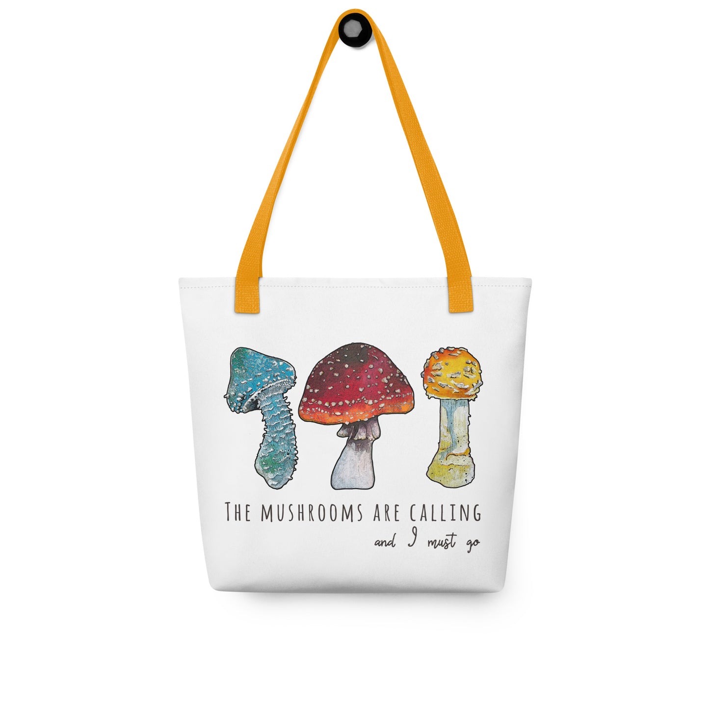 Mushrooms Are Calling Tote Bag