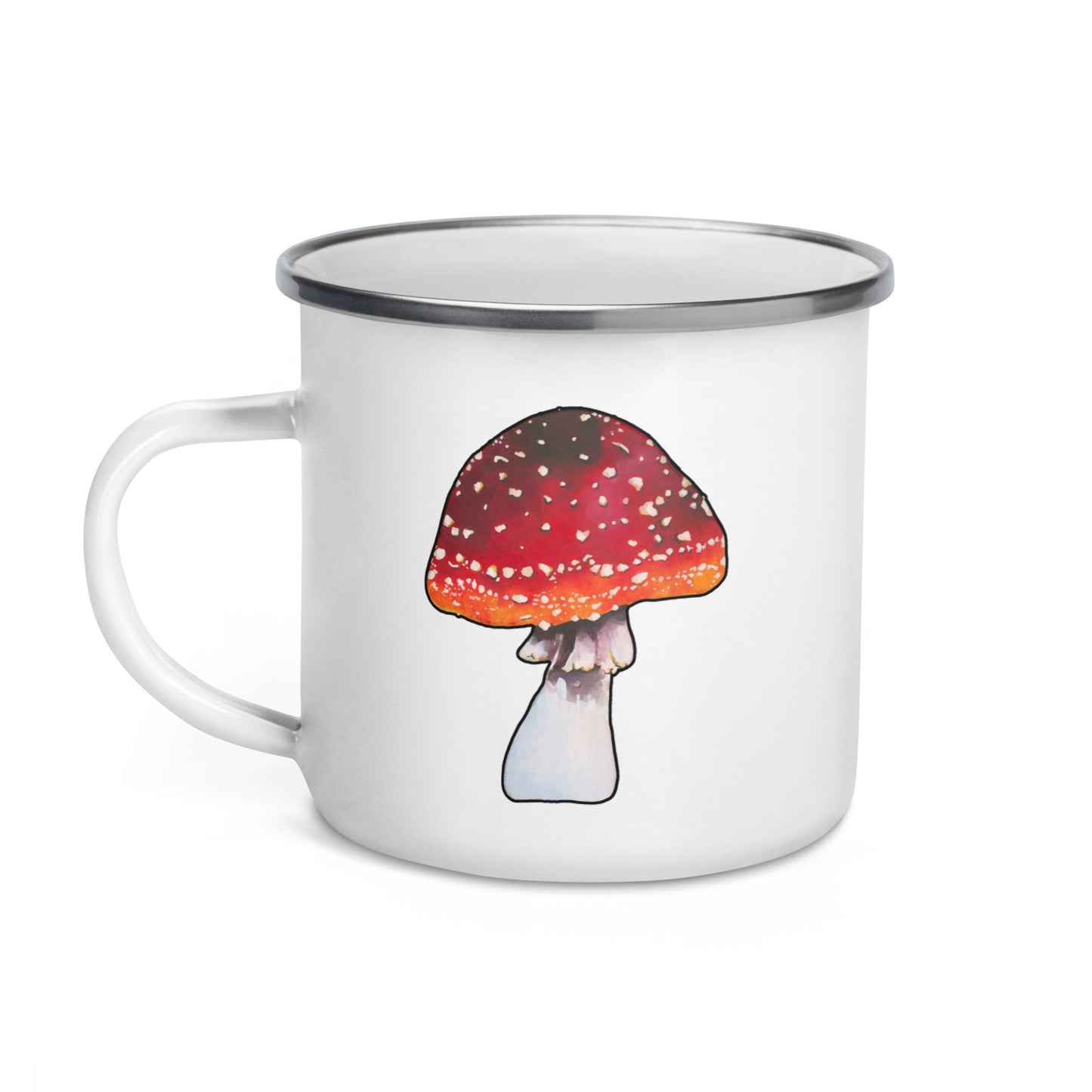 Amanita Enamel Mug