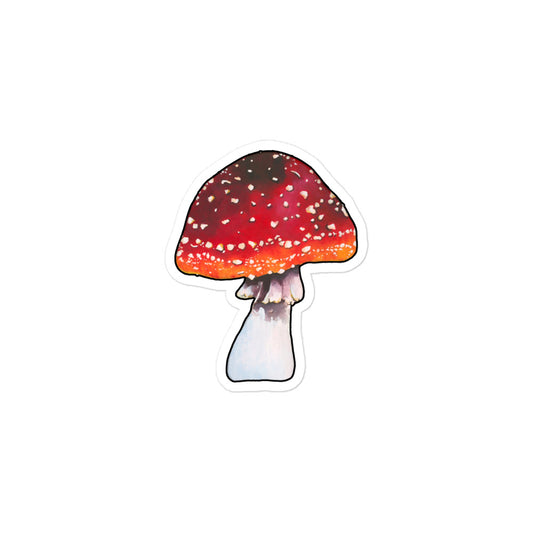 Red Amanita Sticker